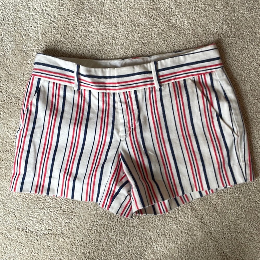 Club Monaco Short Red White Blue Size 2